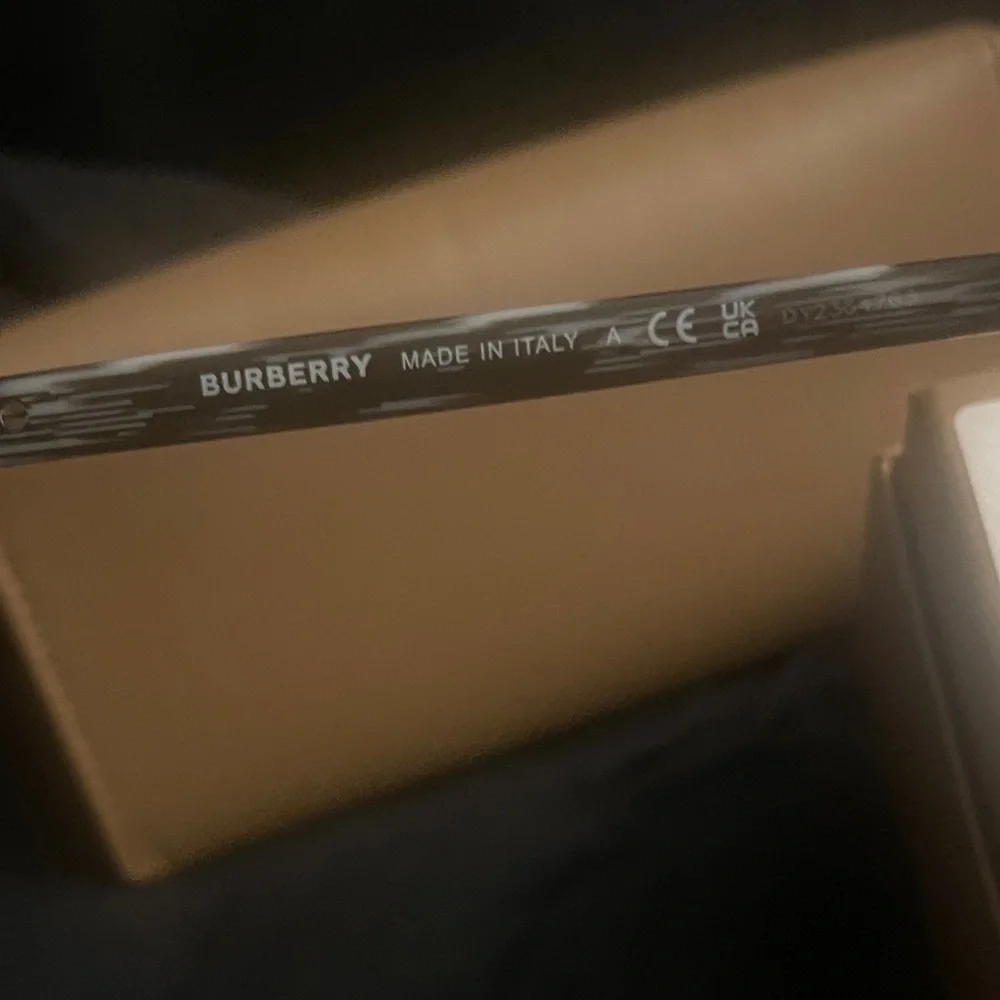 Burberry Penelope BE4363F 397887 Sunglasses Women's White/BlK/DRK Grey 55mm NEW